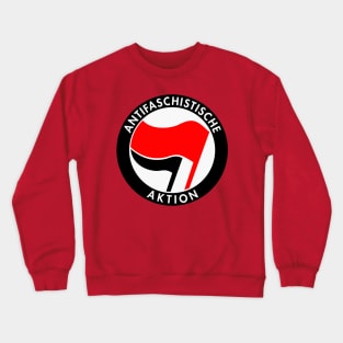 Anti-Fascistische Aktion Crewneck Sweatshirt